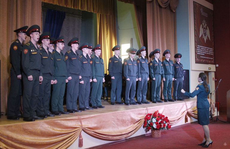 Визит в Санкт-Петербургский военный ордена Жукова институт  заместителя директора Росгвардии  генерал-полковника Алексея Степановича Беззубикова 