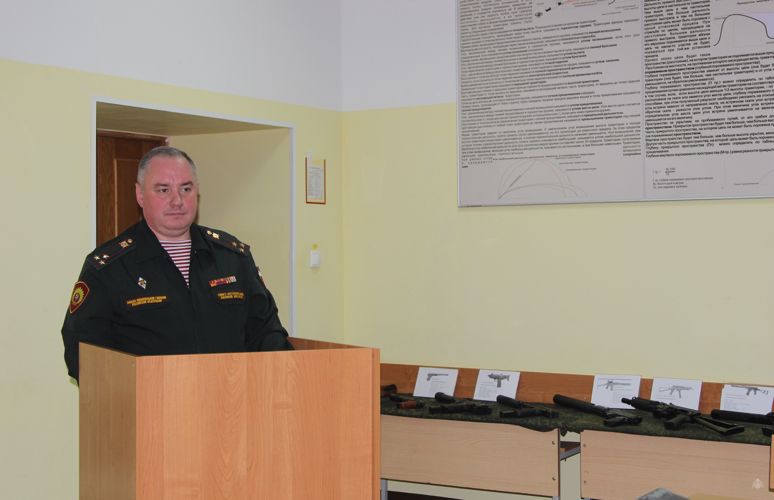 Межвузовский круглый стол   на кафедре огневой подготовки на тему: «Современное состояние и перспективы развития стрелкового оружия в войсках национальной гвардии»