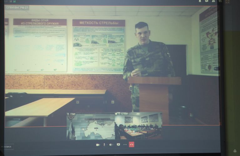 Межвузовский круглый стол   на кафедре огневой подготовки на тему: «Современное состояние и перспективы развития стрелкового оружия в войсках национальной гвардии»