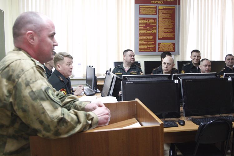 Сборы с дознавателями военного института