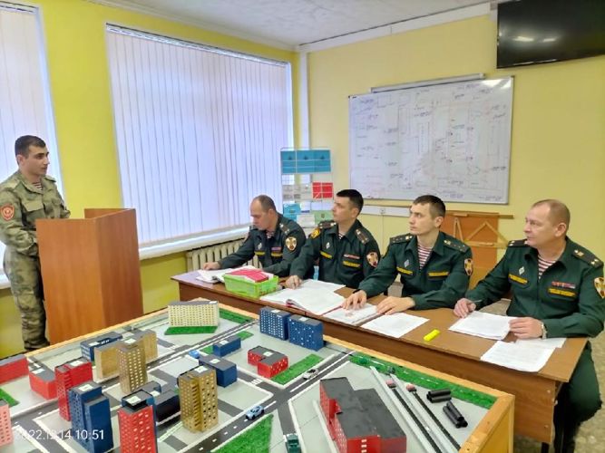 Защита курсовой работы курсантов 4 курса по дисциплине "Правоохранительные органы"