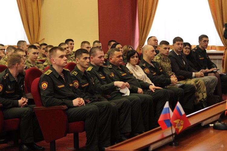 В Санкт-Петербургском военном ордена Жукова институте войск национальной гвардии Российской Федерации проведено торжественное празднование Дня российской науки