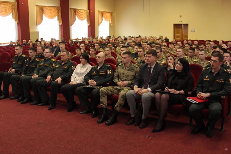 В Санкт-Петербургском военном ордена Жукова институте войск национальной гвардии Российской Федерации проведено торжественное празднование Дня российской науки