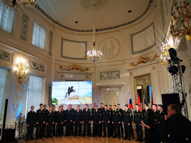 Открытое занятие Геральдического клуба  в Каменноостровском дворце