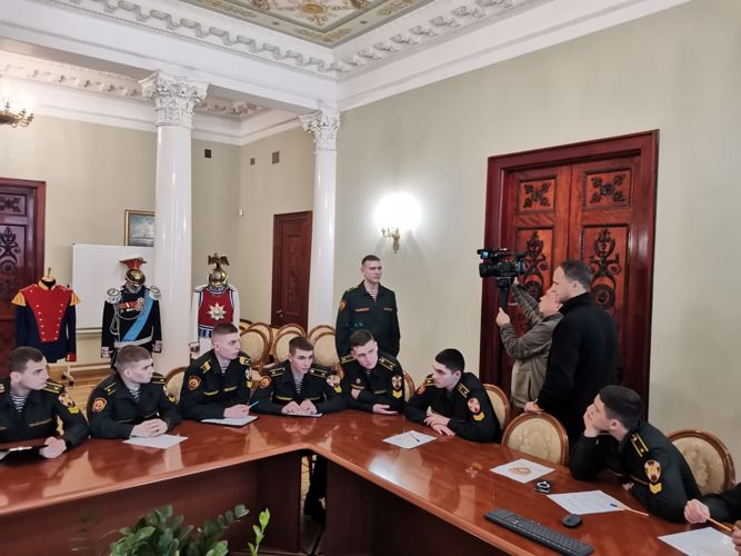 Открытое занятие Геральдического клуба  в Каменноостровском дворце