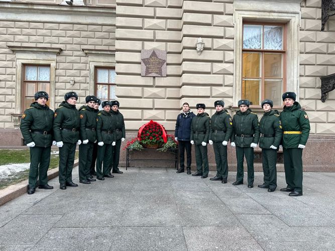 Участие в памятном церемониале Законодательного собрания города