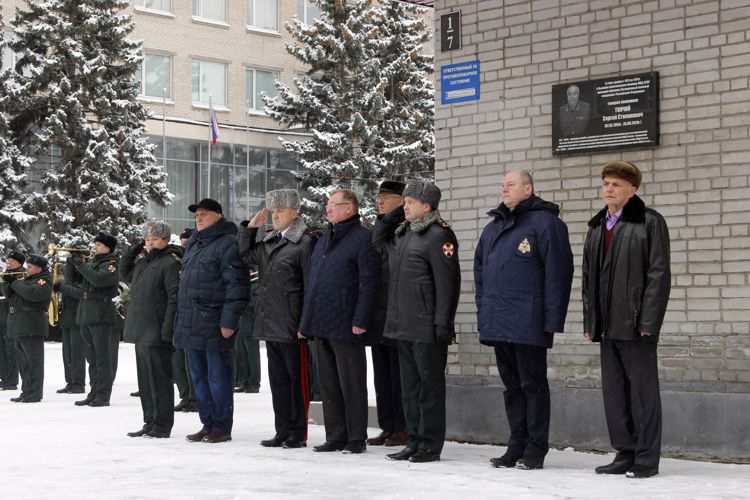 Посещение военного института генерал-полковником Степашиным С.В.