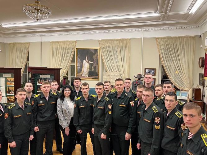 В военном институте проведено интегрированное занятие по дисциплине "Нюрнбергский процесс и развитие международной уголовной юстиции"