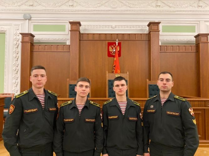 В военном институте проведено интегрированное занятие по дисциплине "Нюрнбергский процесс и развитие международной уголовной юстиции"