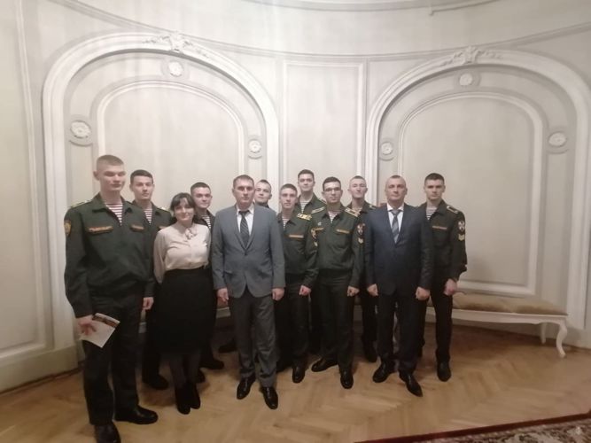 Участие в торжественном вечере ко Дню защитника отечества