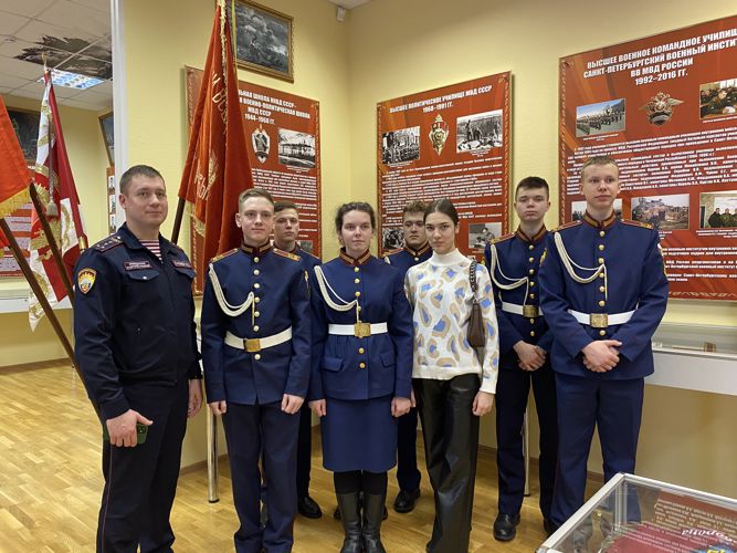 Военный институт встречает кадет – участников 8 всероссийского конкурса социальных проектов для воспитанников кадетских организаций