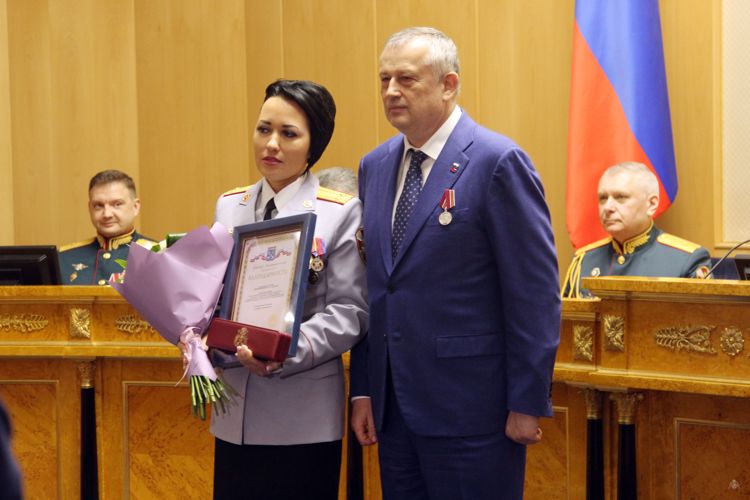 Торжественное собрание в Администрации Губернатора Ленинградской области