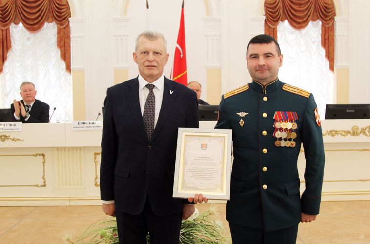 Торжественное собрание в Администрации Санкт-Петербурга