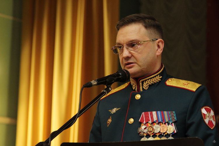 Торжественное собрание в Санкт-Петербургском военном ордена Жукова институте войск национальной гвардии  