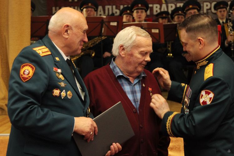 Торжественное собрание в Санкт-Петербургском военном ордена Жукова институте войск национальной гвардии  