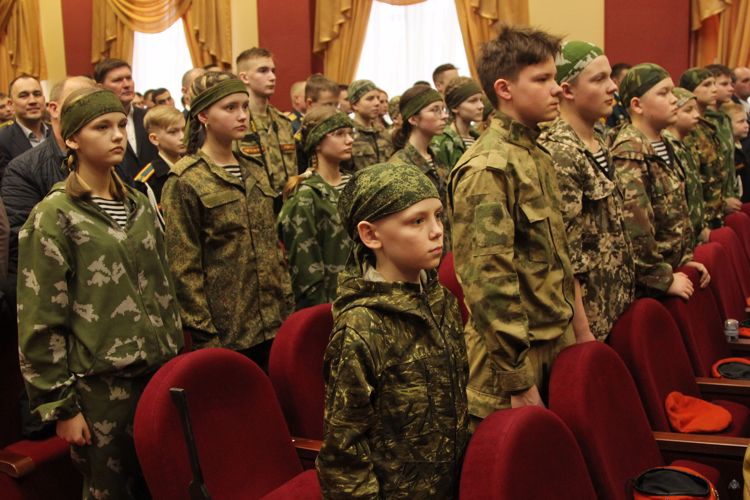 Торжественное собрание в Санкт-Петербургском военном ордена Жукова институте войск национальной гвардии  