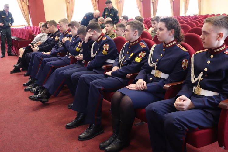 Военный институт встречает кадет – участников 8 всероссийского конкурса социальных проектов для воспитанников кадетских организаций