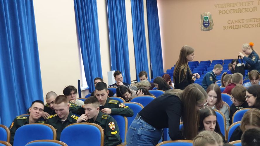 Участие в Межвузовской олимпиаде по английскому языку в сфере юриспруденции в Санкт-Петербургском юридическом институте (филиале) Университета прокуратуры Российской Федерации