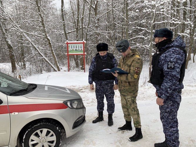    Проведение практики курсантов 5 курса факультета (военно-политической работы) в ГУ  Росгвардии по СПБ и ЛО