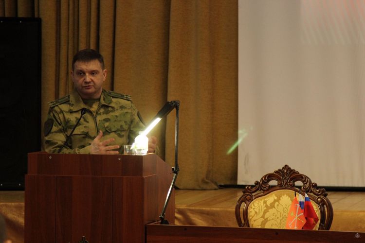 Круглый стол: «Применение опыта выполнения СБЗ, приобретенного военнослужащими подразделений Росгвардии в зоне проведения СВО в процессе обучения и воспитания курсантов СПВИ войск национальной гвардии по дисциплинам военно-профессиональной направленности»