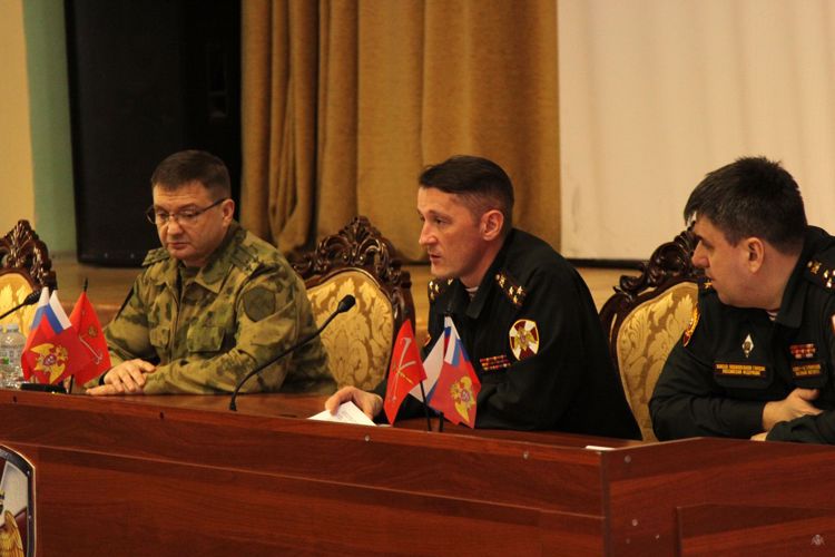 Круглый стол: «Применение опыта выполнения СБЗ, приобретенного военнослужащими подразделений Росгвардии в зоне проведения СВО в процессе обучения и воспитания курсантов СПВИ войск национальной гвардии по дисциплинам военно-профессиональной направленности»