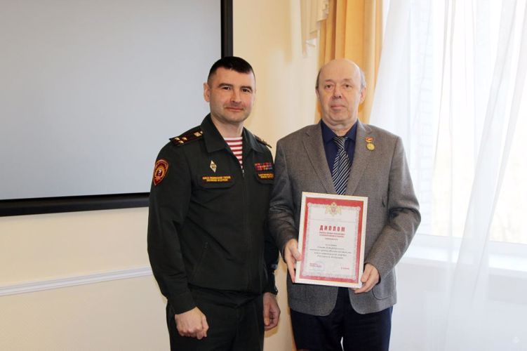 Чествование научно-педагогического состава военного института