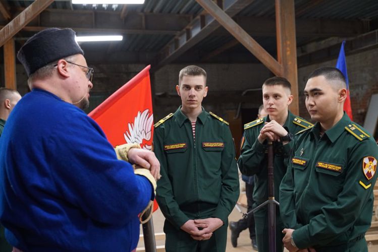Визит в центр патриотического воспитания «Дзержинец» 