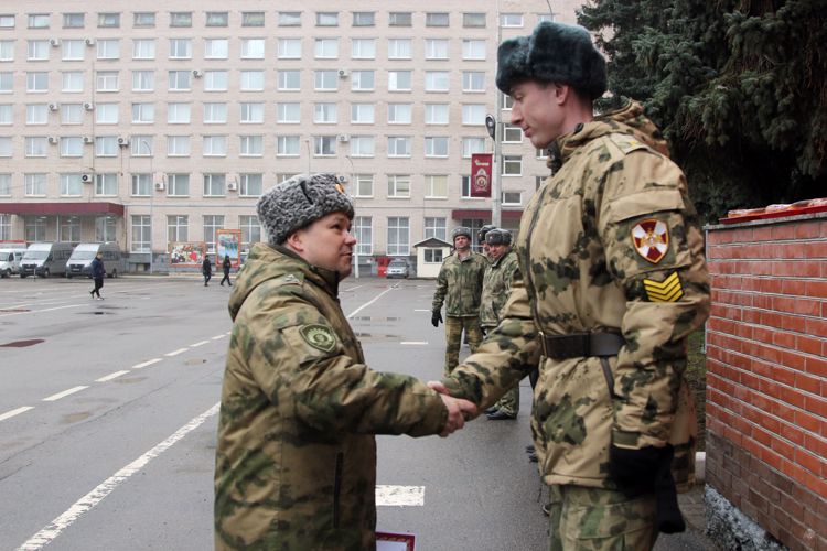 Спортивный праздник в военном институте 