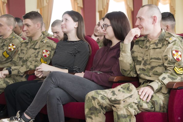 Встреча командования с жёнами курсантов