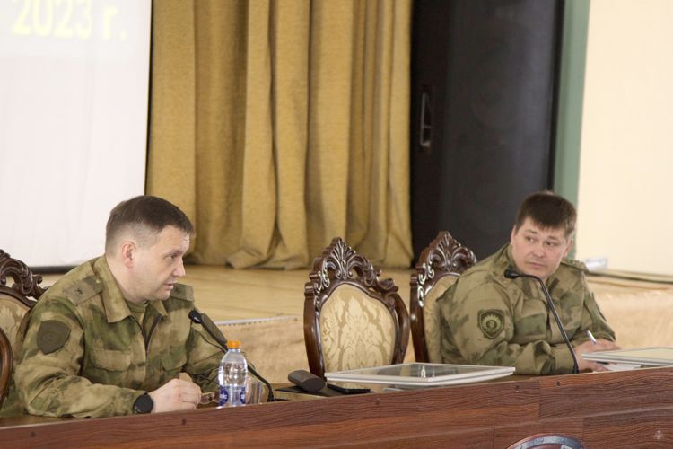 Встреча командования с жёнами курсантов
