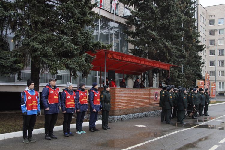 Спортивный праздник в военном институте 