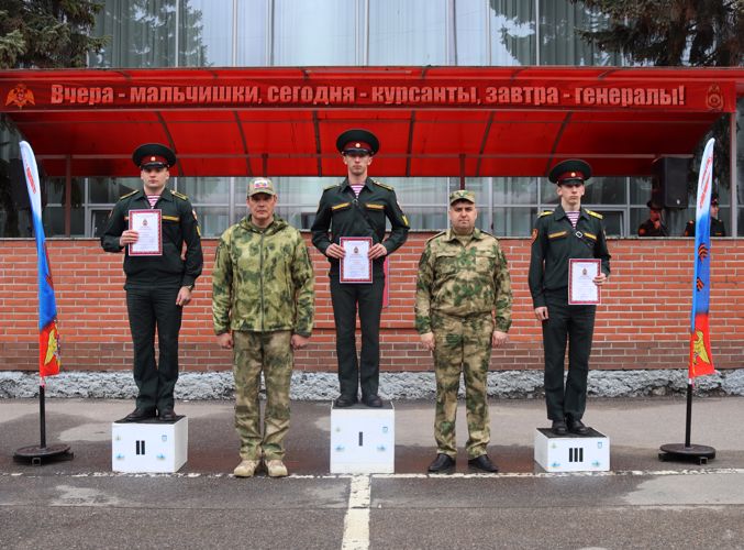 Смотр физической подготовки и спортивно-массовой работы и финального этапа Конкурса на лучший (штатный) взвод по выполнению упражнений и требований Специального спортивного комплекса «Спортсмен Росгвардии» в Санкт-Петербургском военном ордена Жукова институте войск национальной гвардии Российской Федерации в 2023 году