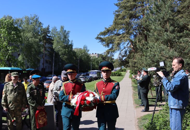 В память о Герое Советского Союза генерал-полковнике Андрееве А.М.
