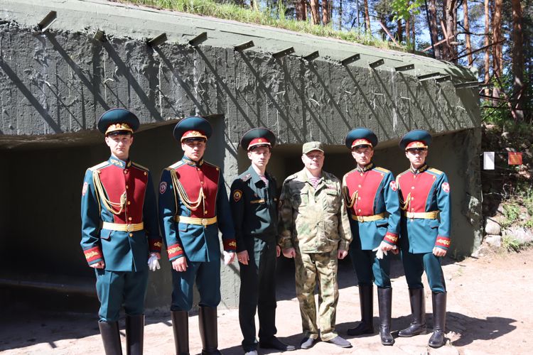 В память о Герое Советского Союза генерал-полковнике Андрееве А.М.