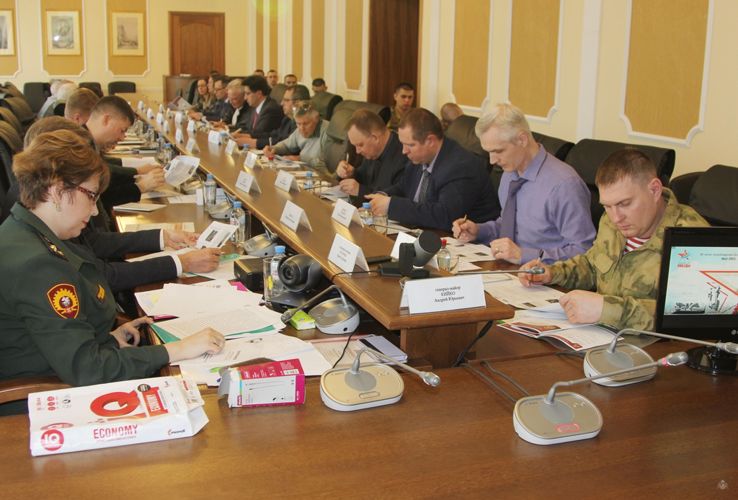 Межвузовский круглый стол на тему: «Актуальные вопросы административного законодательства» на кафедре конституционного и административного права факультета (командного)
