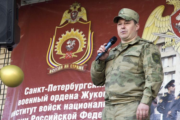 Участие военнослужащих института и членов их семей в спортивном празднике «День защиты детей»