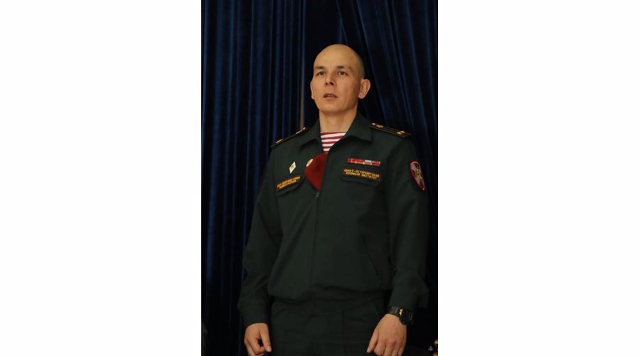 Урок Мужества — встреча курсантов военного института с участниками специальной военной операции