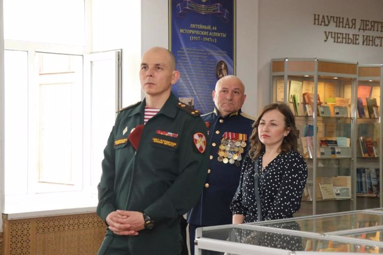 Урок Мужества — встреча курсантов военного института с участниками специальной военной операции