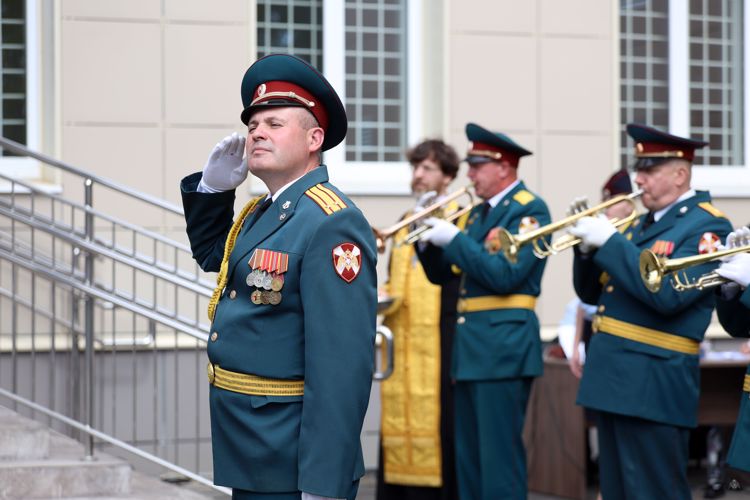 Открытие нового здания линейного отдела МВД России в Пулково