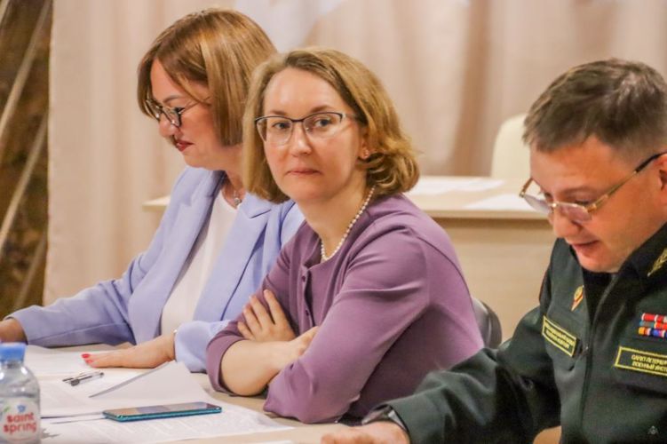 Командование военного института приняло участие в предварительной защите социального проекта «Центр компетенций по приоритетному направлению реализации молодежной политики «Безопасность и профилактика»
