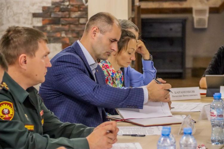 Командование военного института приняло участие в предварительной защите социального проекта «Центр компетенций по приоритетному направлению реализации молодежной политики «Безопасность и профилактика»