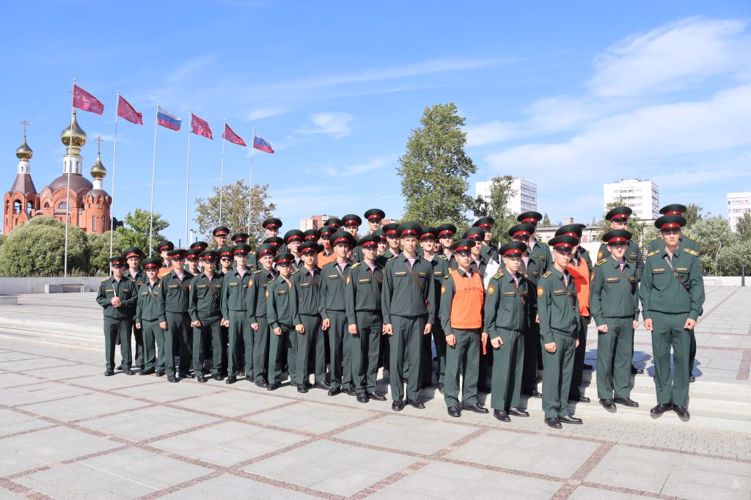 Военно-патриотический марш по местам боевой славы, приуроченный к 82-й годовщине блокады Ленинграда