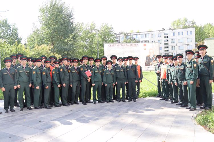 Военно-патриотический марш по местам боевой славы, приуроченный к 82-й годовщине блокады Ленинграда