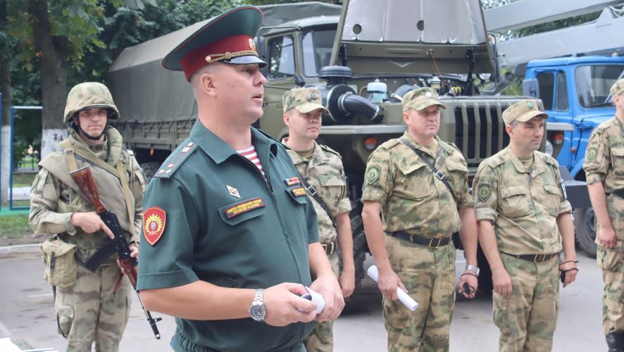 В Санкт-Петербургском военном ордена Жукова институте войск национальной гвардии Российской Федерации проведен учебно-методический сбор