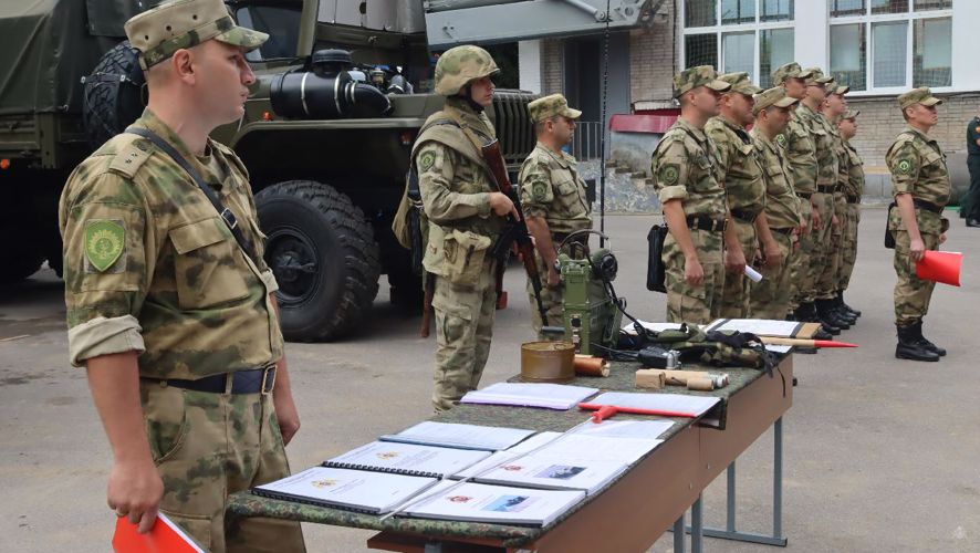 В Санкт-Петербургском военном ордена Жукова институте войск национальной гвардии Российской Федерации проведен учебно-методический сбор