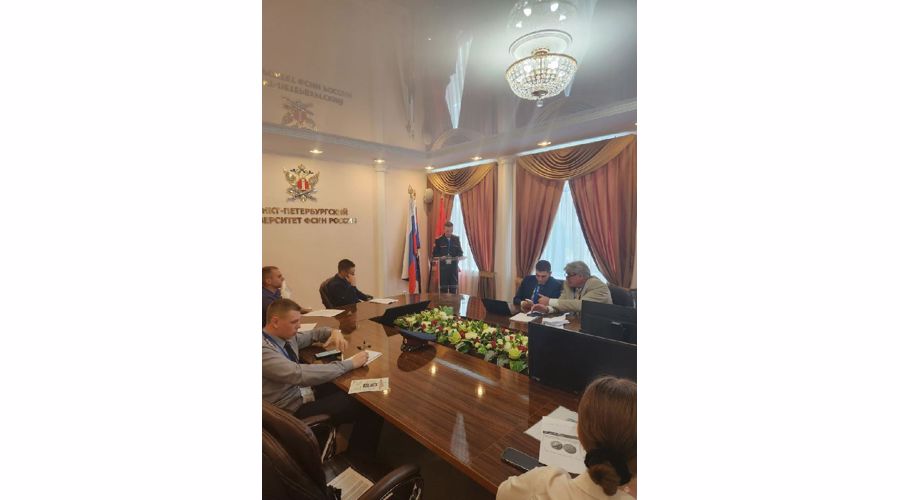 Курсанты военного института приняли участие во всероссийской научно-теоретической конференции «Актуальные проблемы русской науки и практики в условиях глобально меняющегося мира»