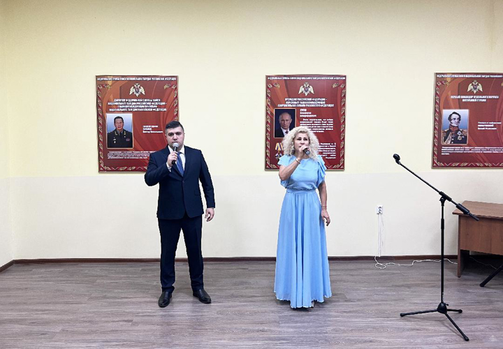 Концерт в военном институте