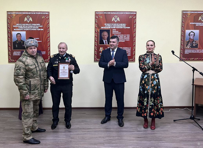 Концерт в военном институте