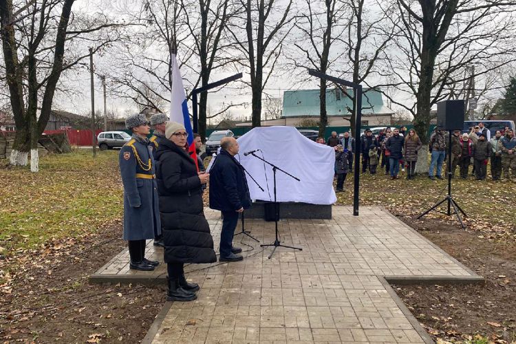 Открытие памятника жертвам концентрационного лагеря «Дулаг — 102»