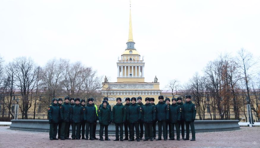 15 и 16 ноября 2023 года в городе Санкт-Петербург кафедрой психологии служебной деятельности факультета (военно-политической работы) проведено практическое занятие «Порядок проведения экскурсии должностными лицами подразделения»